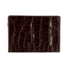 Secondhand Gianni Versace Vintage Crocodile Embossed Handbag