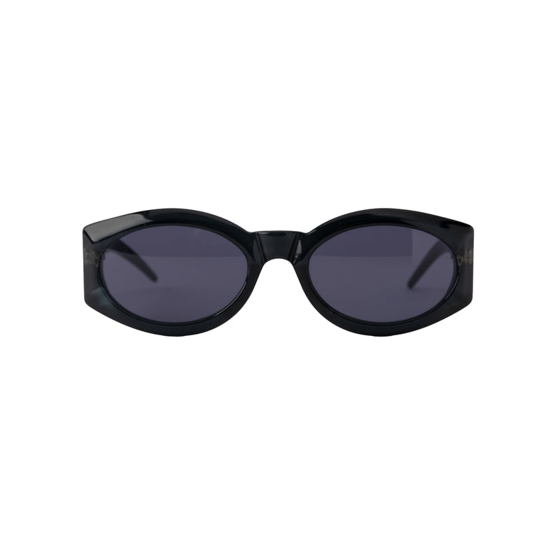 Gianfranco Ferré 384/S blue round shaped sunglasses pre-owned