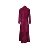 Para Fioriti long pink coat pre-owned