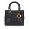 Dior Cannage Quilt Lady Dior Bag Second-hand