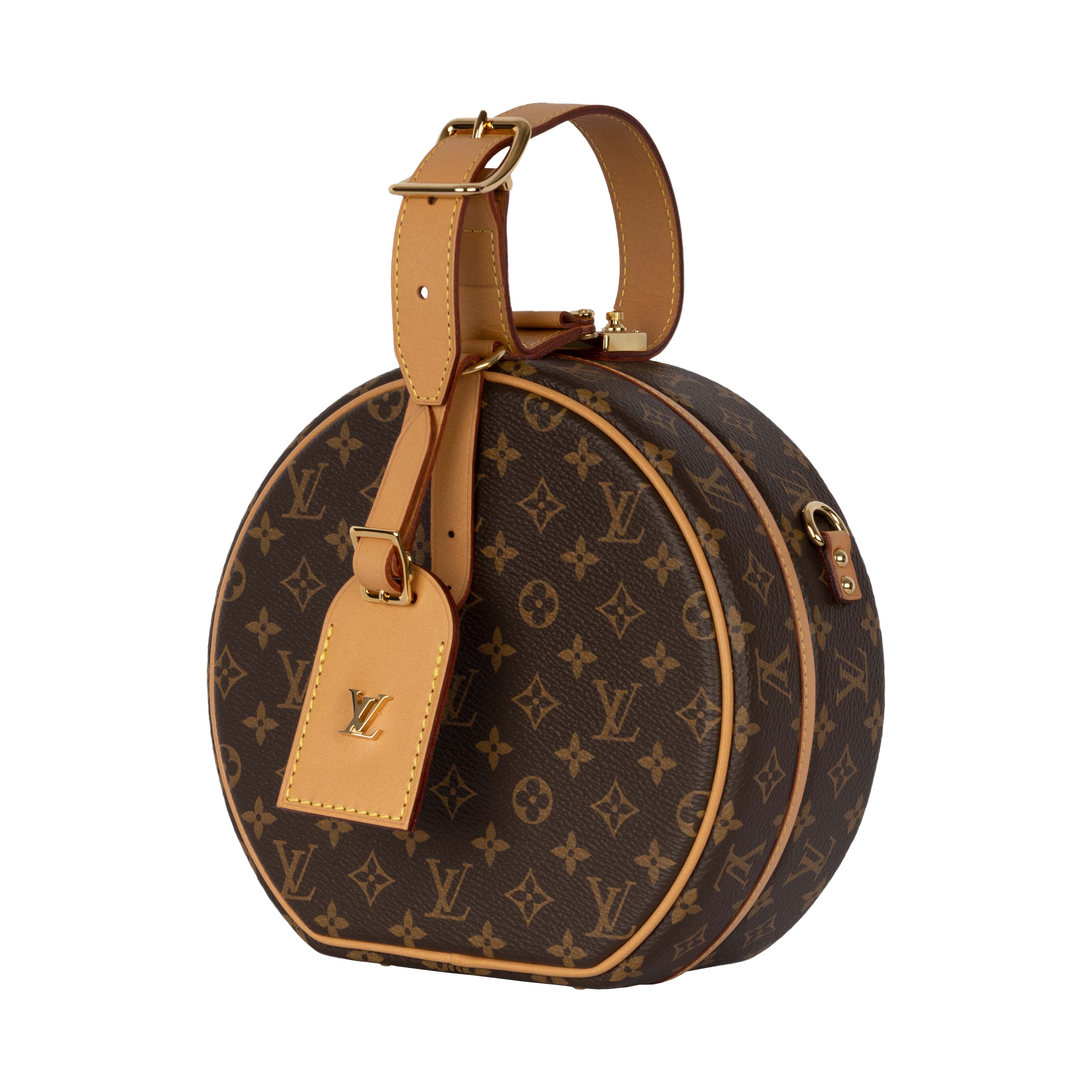 LV PETITE BOITE CHAPEAU  Luxury leather bag, Luxury bags, Handbag  accessories