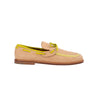 Marni beige and bright yellow leather loafer shoes pre-owned