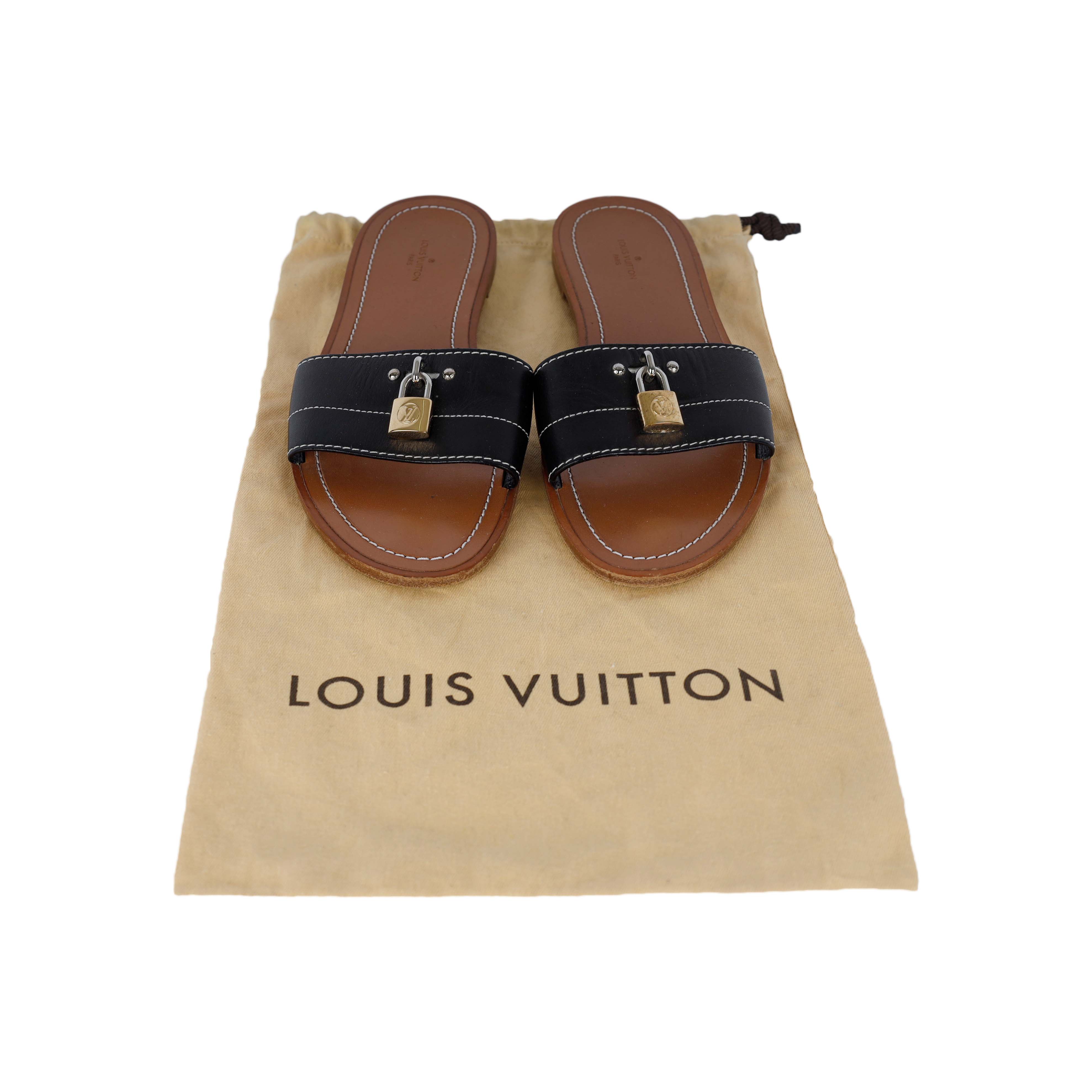 Louis Vuitton Lock It Flat Mule