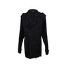 Diliborio black cotton trench coat pre-owned