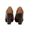 Tod's brown leather décolleté shoes pre-owned