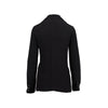 Black jacket by Alexander Wang. Blazer style with lapels, long sleeves, single button fastening with silver-tone detailing pre-owned