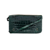 Collection Privée green alligator leather shoulder bag pre-owned