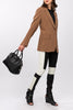 Yves Saint Laurent brown jacket. Blazer style with two frontal buttons, long sleeves and frontal patch pockets pre-owned