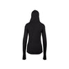 Monochrome close-fitting black hoodie pre-owned