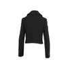 Alexander McQueen black cropped jacket pre-owned