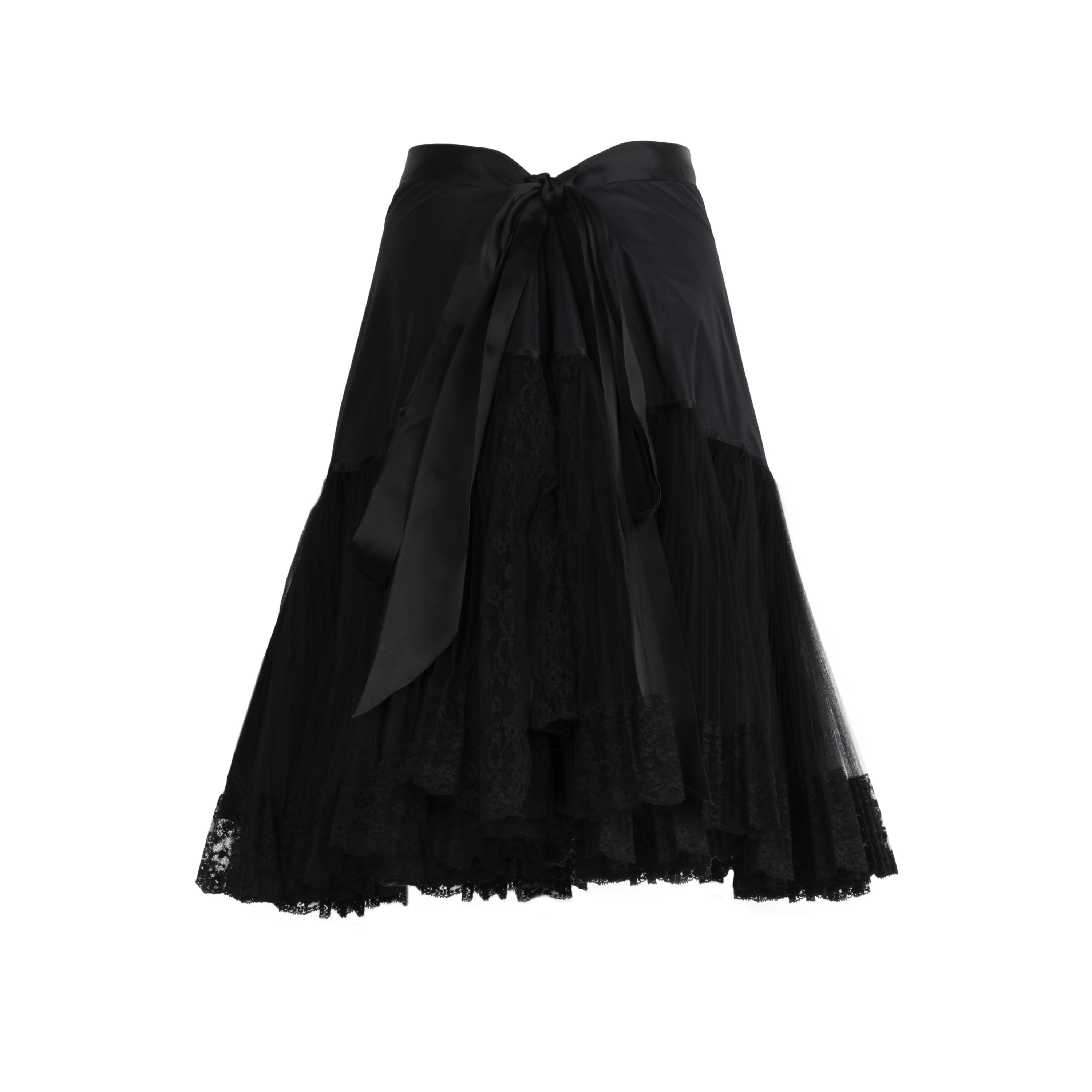 Long black skirt outlet 80s