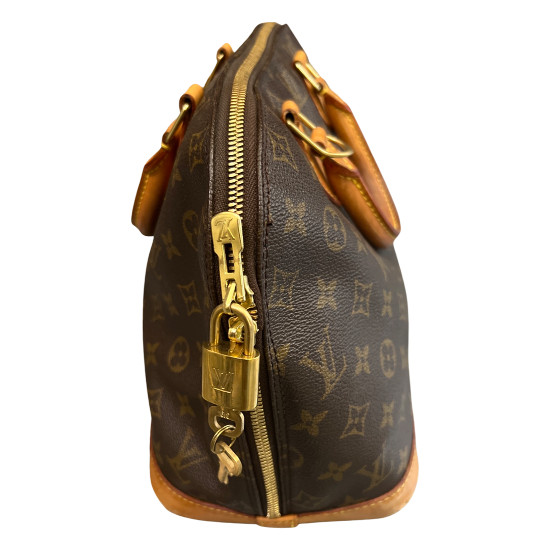 How To Clean And Care Your Louis Vuitton Alma Bag in Monogram Canvas