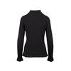 Marni black ribbed pullover. Fitted style with high neck and long sleeves pre-ownedMarni black ribbed pullover. Fitted style with high neck and long sleeves pre-owned