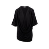 Dries Van Noten black draped top pre-owned