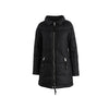 Dsquared2 black down jacket. Long fit, zip fastening and two front pockets pre-owned