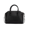 Givenchy ”Antigona” black leather handbag. Medium size, zip fastening pre-owned