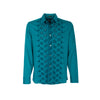 Paul Smith embroidered green shirt pre-owned