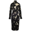 Pre-owned Roberto Cavalli flower printed skirt and top suit - '00s