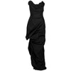 Vivienne Westwood black taffeta dress - '00s Pre-Owned